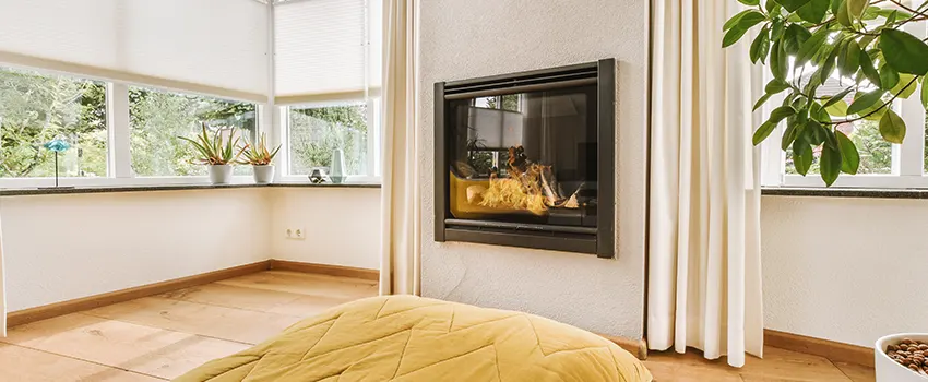 Residential Fireplace Ceramic Glass Installation in Cantera Gates, AZ
