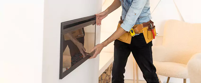 Metal Fireplace Installation in Cantera Gates, Arizona