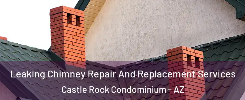 Leaking Chimney Repair And Replacement Services Castle Rock Condominium - AZ