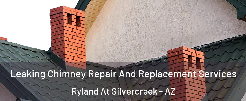Leaking Chimney Repair And Replacement Services Ryland At Silvercreek - AZ
