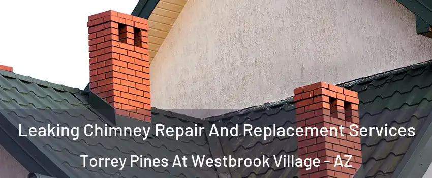 Leaking Chimney Repair And Replacement Services Torrey Pines At Westbrook Village - AZ