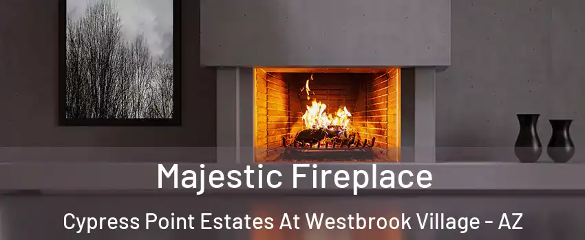 Majestic Fireplace Cypress Point Estates At Westbrook Village - AZ