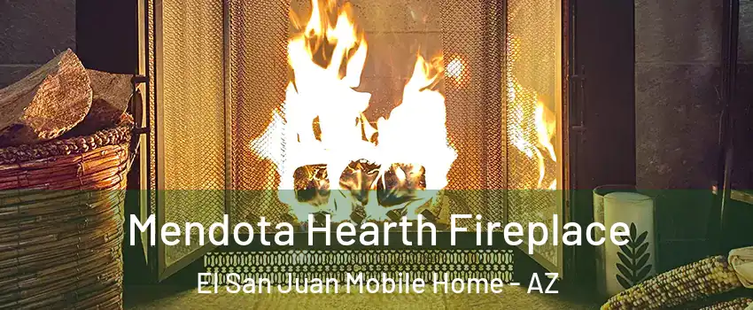 Mendota Hearth Fireplace El San Juan Mobile Home - AZ