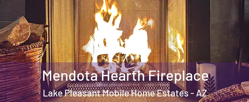 Mendota Hearth Fireplace Lake Pleasant Mobile Home Estates - AZ
