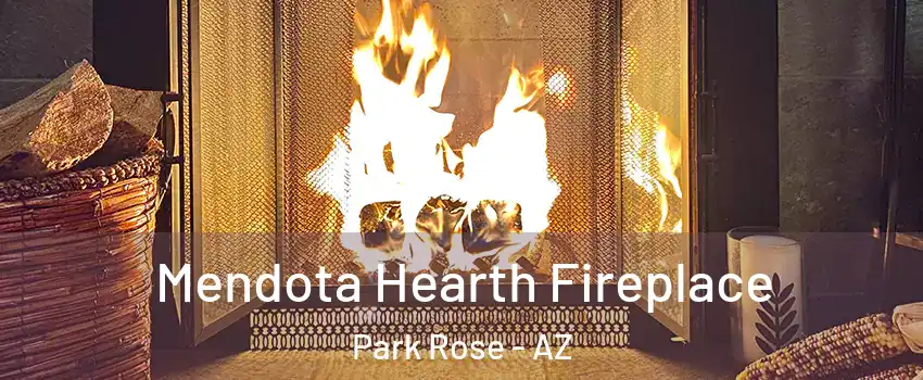 Mendota Hearth Fireplace Park Rose - AZ
