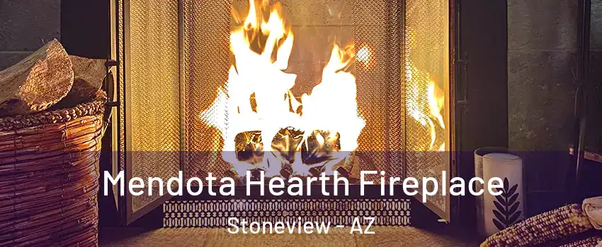 Mendota Hearth Fireplace Stoneview - AZ