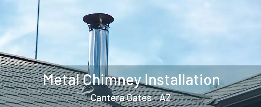 Metal Chimney Installation Cantera Gates - AZ