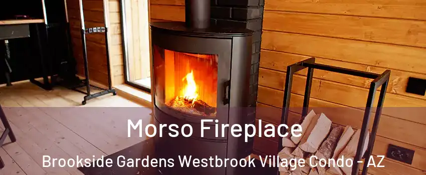 Morso Fireplace Brookside Gardens Westbrook Village Condo - AZ