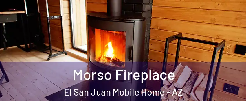 Morso Fireplace El San Juan Mobile Home - AZ