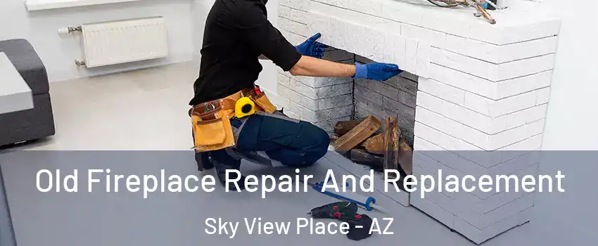 Old Fireplace Repair And Replacement Sky View Place - AZ