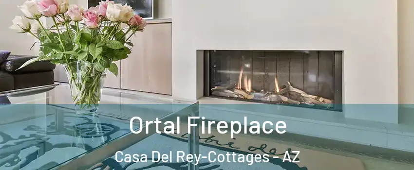 Ortal Fireplace Casa Del Rey-Cottages - AZ