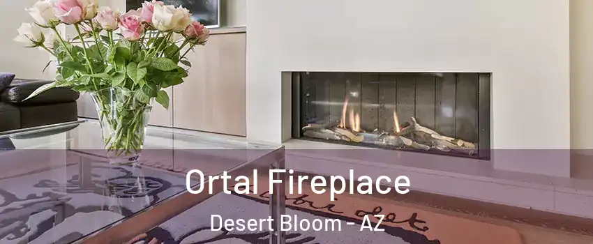 Ortal Fireplace Desert Bloom - AZ