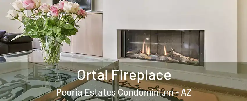 Ortal Fireplace Peoria Estates Condominium - AZ