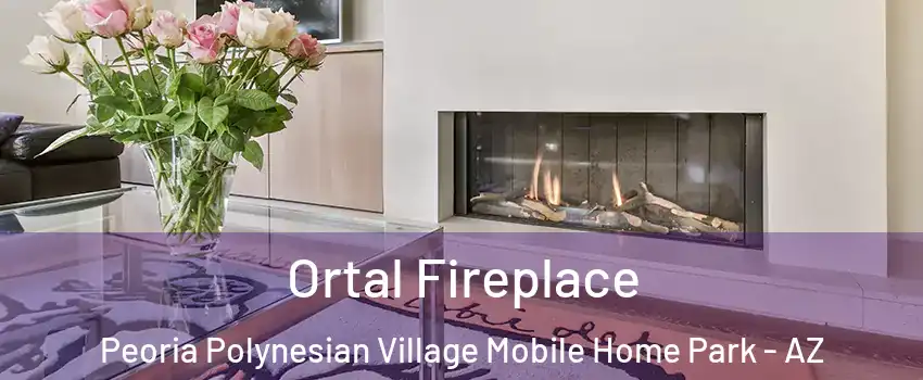 Ortal Fireplace Peoria Polynesian Village Mobile Home Park - AZ