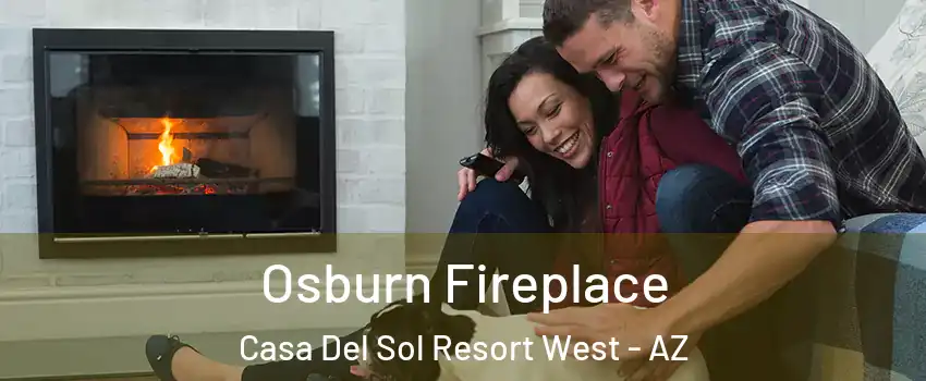 Osburn Fireplace Casa Del Sol Resort West - AZ