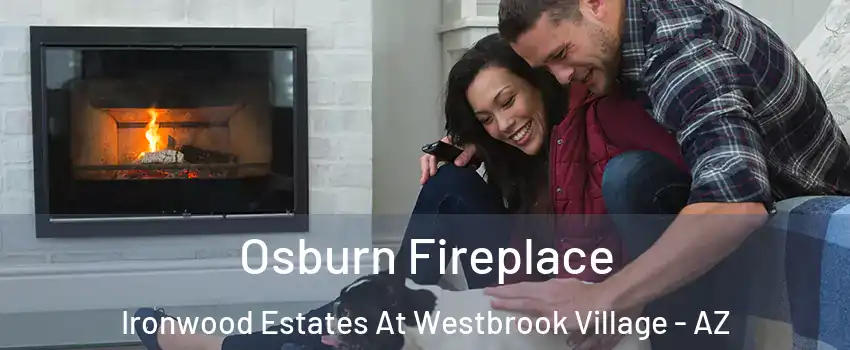 Osburn Fireplace Ironwood Estates At Westbrook Village - AZ