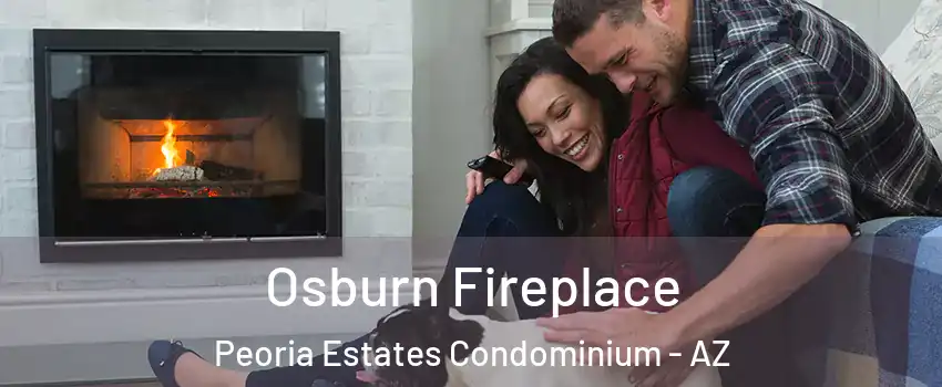 Osburn Fireplace Peoria Estates Condominium - AZ