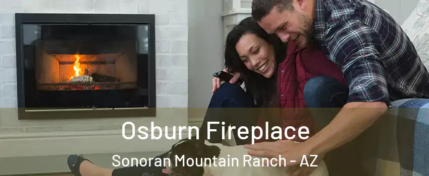 Osburn Fireplace Sonoran Mountain Ranch - AZ