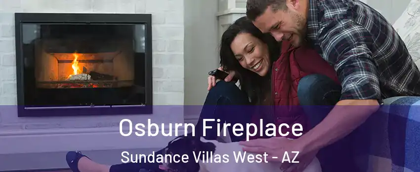 Osburn Fireplace Sundance Villas West - AZ