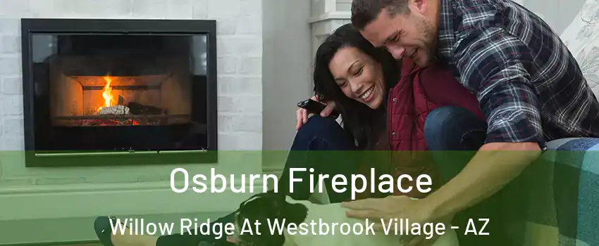 Osburn Fireplace Willow Ridge At Westbrook Village - AZ