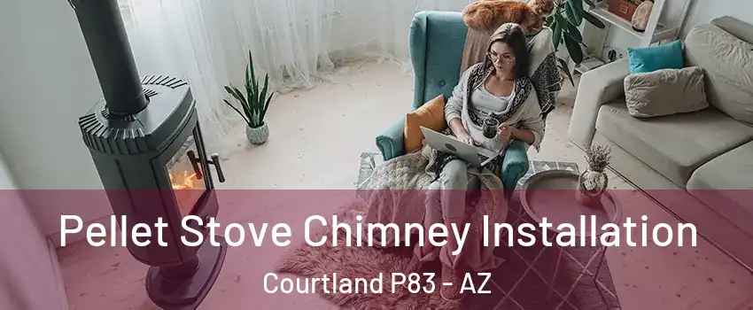Pellet Stove Chimney Installation Courtland P83 - AZ