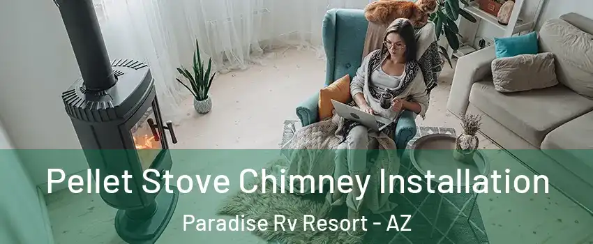 Pellet Stove Chimney Installation Paradise Rv Resort - AZ