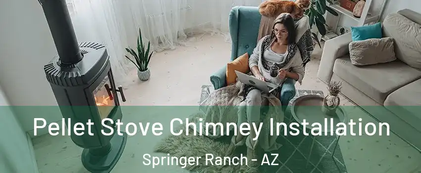 Pellet Stove Chimney Installation Springer Ranch - AZ