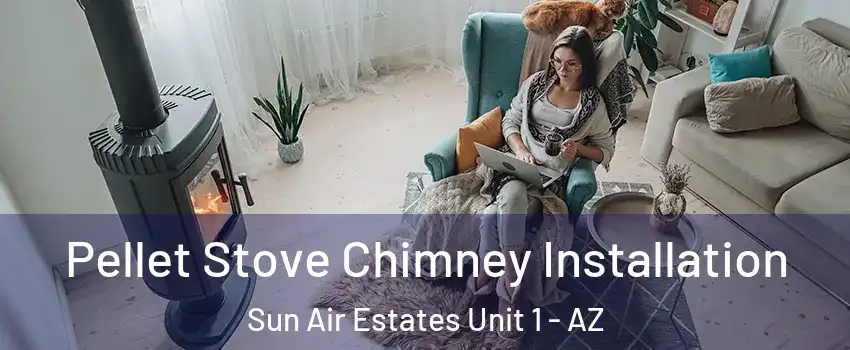 Pellet Stove Chimney Installation Sun Air Estates Unit 1 - AZ