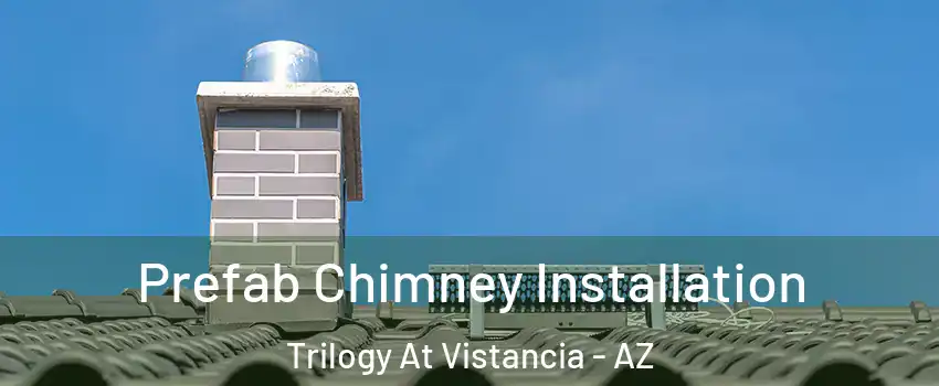 Prefab Chimney Installation Trilogy At Vistancia - AZ