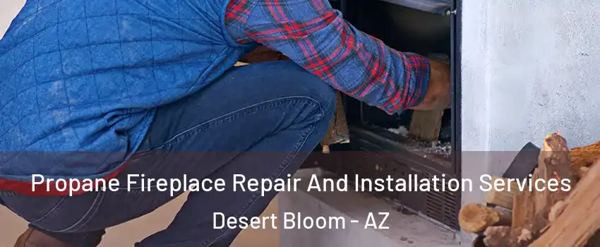 Propane Fireplace Repair And Installation Services Desert Bloom - AZ