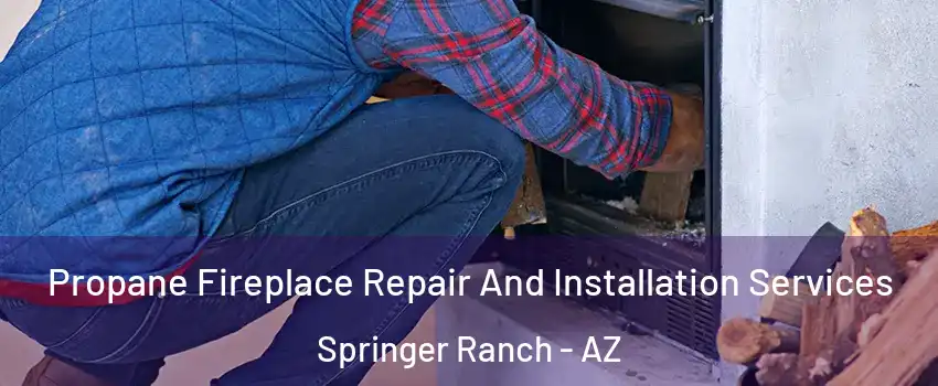 Propane Fireplace Repair And Installation Services Springer Ranch - AZ
