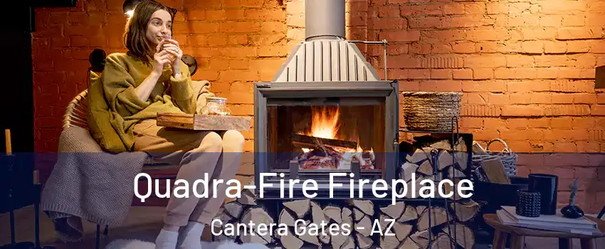 Quadra-Fire Fireplace Cantera Gates - AZ