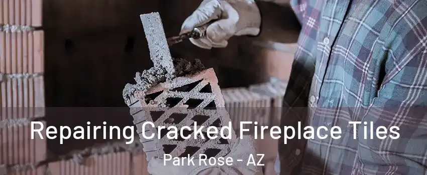 Repairing Cracked Fireplace Tiles Park Rose - AZ