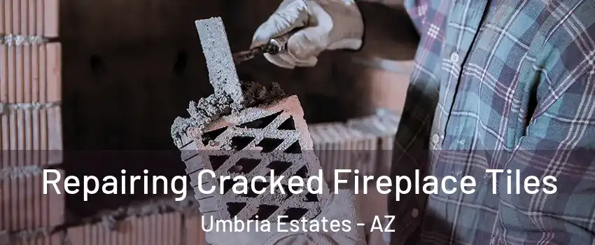 Repairing Cracked Fireplace Tiles Umbria Estates - AZ