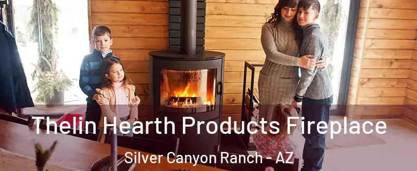 Thelin Hearth Products Fireplace Silver Canyon Ranch - AZ