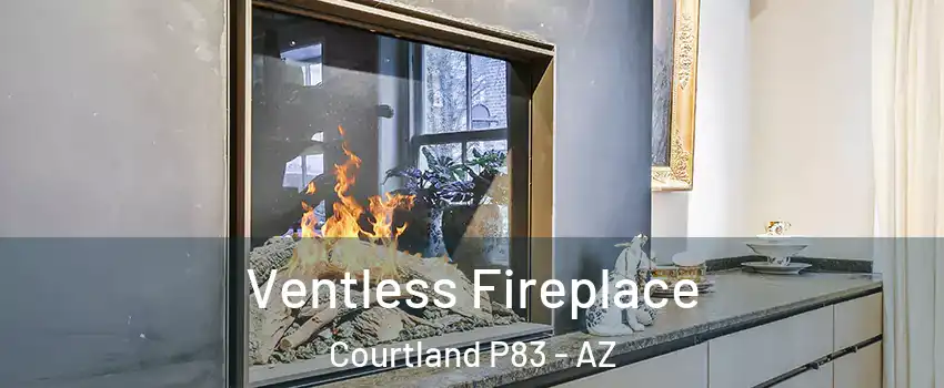Ventless Fireplace Courtland P83 - AZ