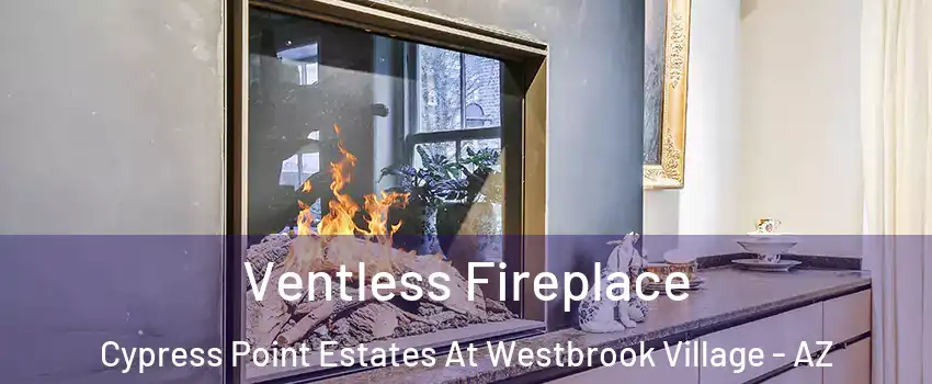 Ventless Fireplace Cypress Point Estates At Westbrook Village - AZ
