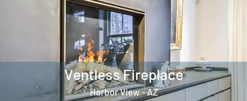 Ventless Fireplace Harbor View - AZ