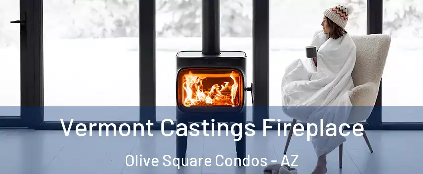 Vermont Castings Fireplace Olive Square Condos - AZ