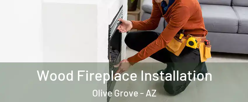 Wood Fireplace Installation Olive Grove - AZ