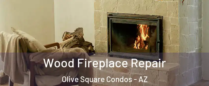 Wood Fireplace Repair Olive Square Condos - AZ